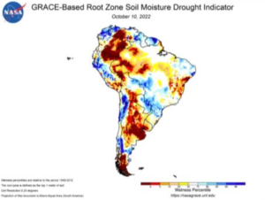 GRACE-Based Root Zone Soil Moisture Draught